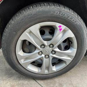 HYUNDAI IX35 LM SERIES 11/2009-01/2016 RIGHT REAR WHEEL STEEL 17X6.5IN ACTIVE