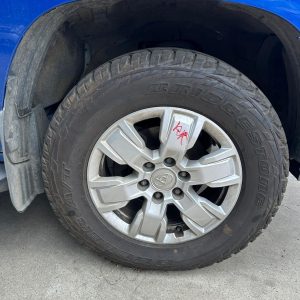 LDV T60 SK8C 07/17-07/21 RIGHT FRONT WHEEL ALLOY FACTORY 17X7IN 6 SINGLE SPOKE