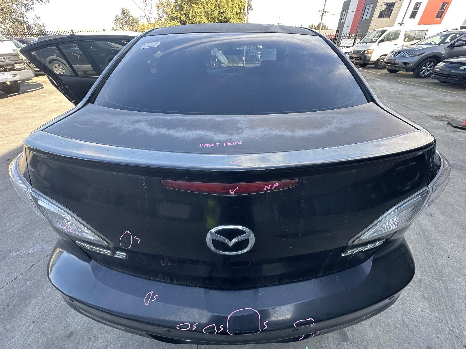 MAZDA 3 BL 04/2009-10/2013 LEFT REAR DOOR WINDOW DARK TINT TYPE SEDAN - Image 9