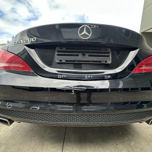MERCEDES CLA CLASS C117/X117 09/2013-05/2016 REAR BUMPER BAR SEDAN