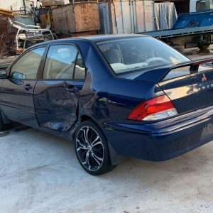 MITSUBISHI LANCER  07/2002-08/2007 SEDAN LEFT REAR DOOR WINDOW, CG/CH