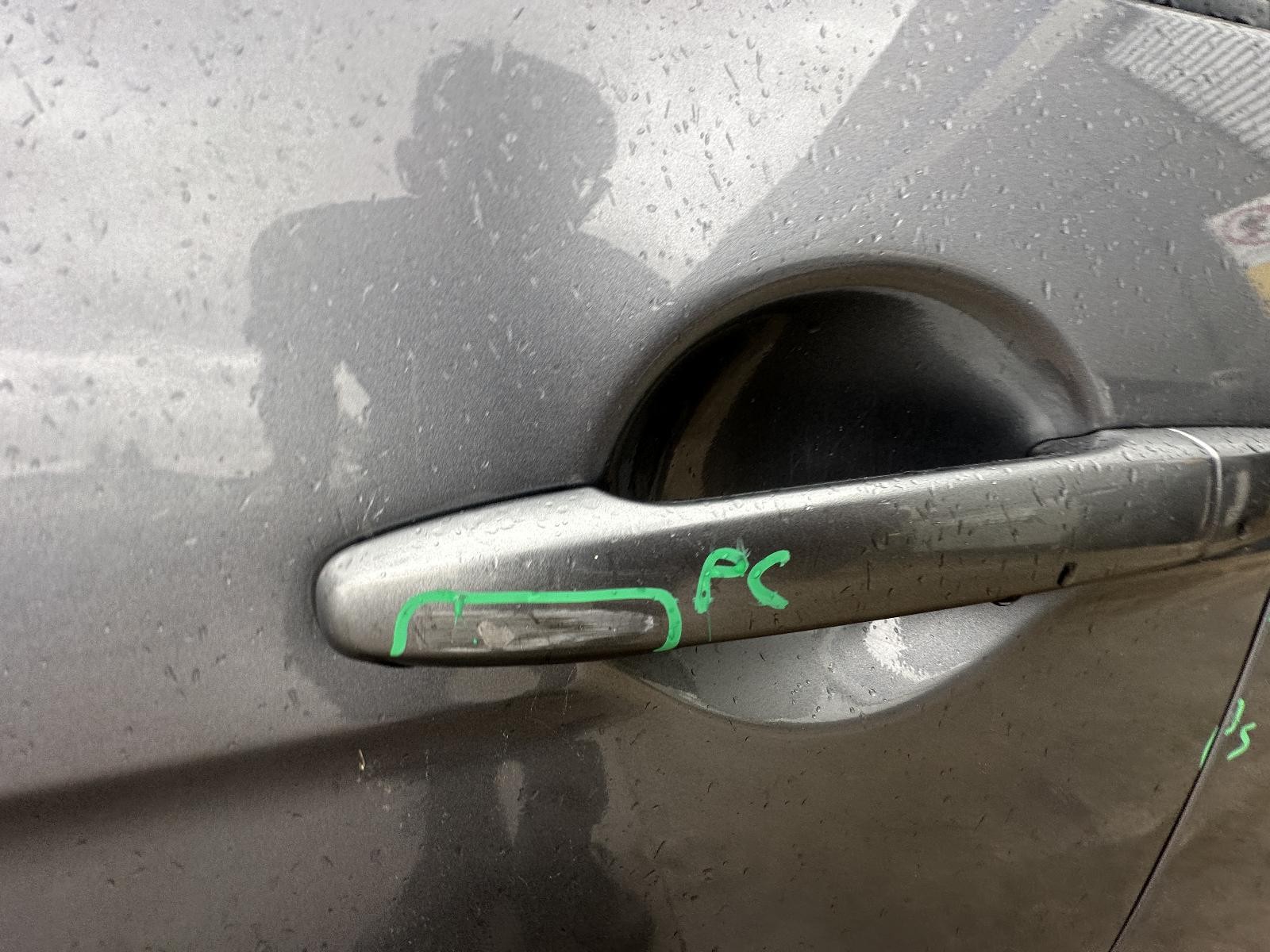 MITSUBISHI LANCER CF 11/2015-12/2017 LEFT REAR OUTER DOOR HANDLE GREY