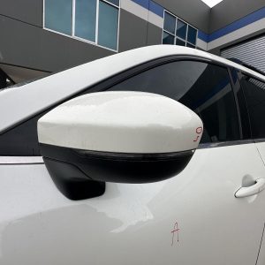 NISSAN PATHFINDER R53 07/2022-2025 LEFT DOOR MIRROR WHITE POWER FOLD 963026TC4B