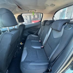 PEUGEOT 308 T7 09/2007-09/2014 LEFT REAR 2ND SEAT CLOTH BLACK HATCH