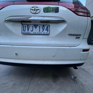 TOYOTA TARAGO ACR50R/GSR50R 03/2006-06/2020 REAR BUMPER W/ PARK SENSOR TYPE