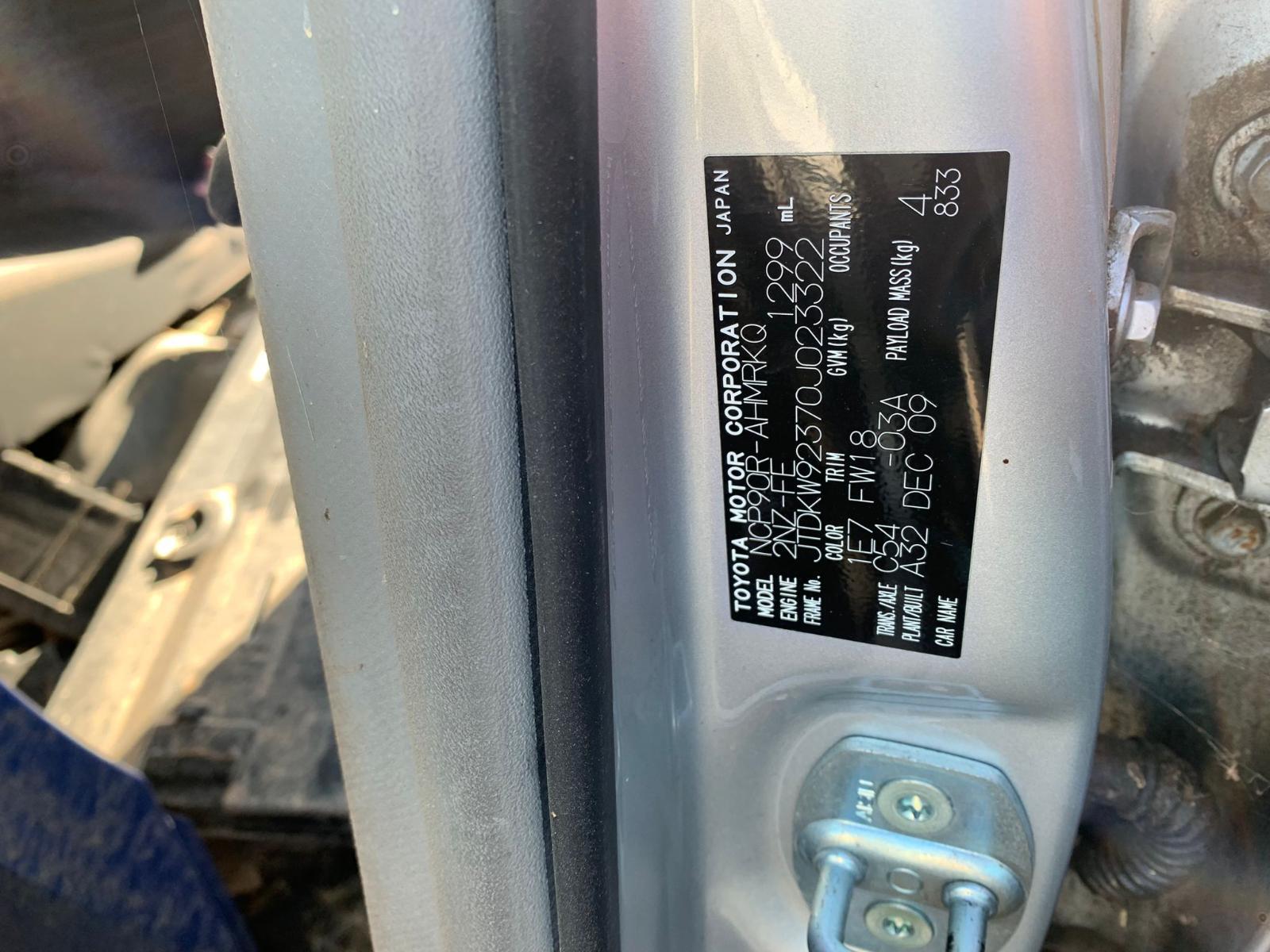 TOYOTA YARIS 10/2005-07/2011 HATCHBACK LEFT FRONT DOOR WINDOW, NCP9 - Image 5