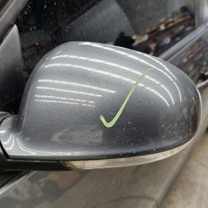 VOLKSWAGEN GOLF GEN 6 09/2009-01/2013 LEFT DOOR MIRROR MANUAL FOLD 1K2857507BP