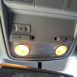 VOLKSWAGEN GOLF GEN 6 10/2008-03/2013 FRONT COURTESY LIGHT GREY NON SUNROOF TYPE