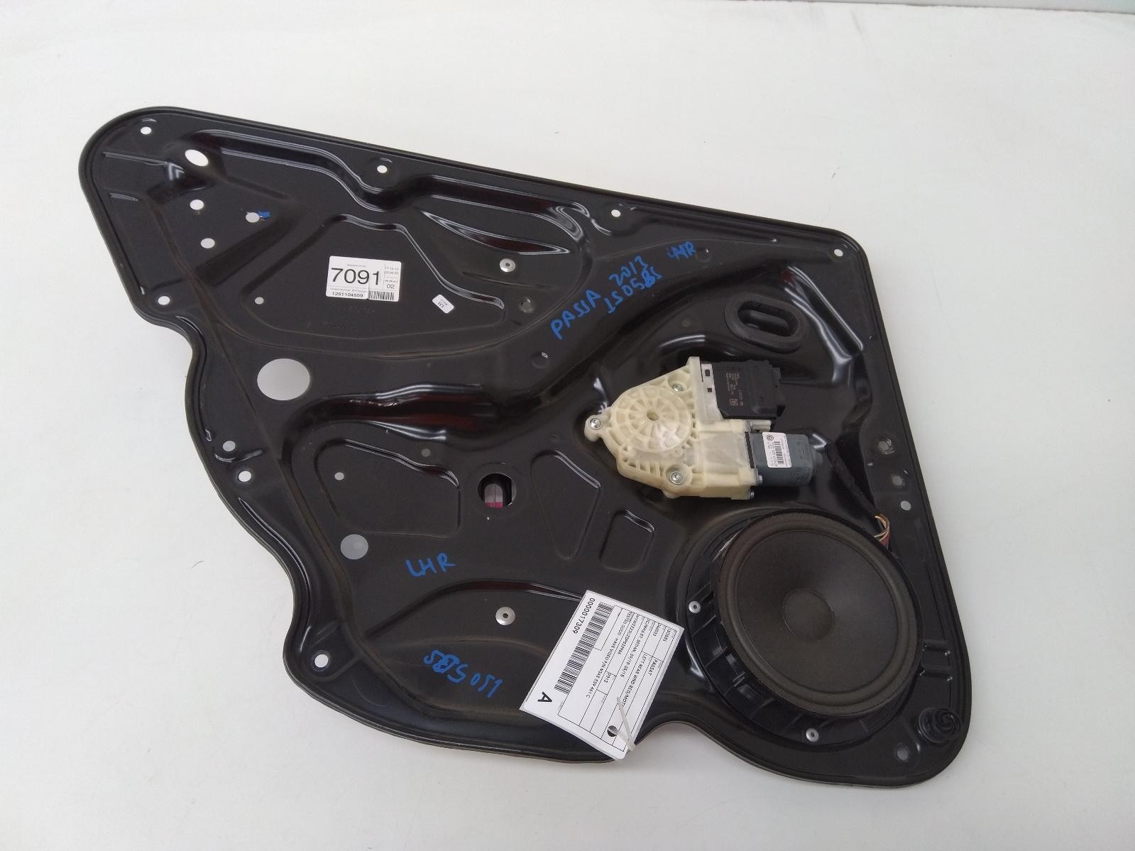 VOLKSWAGEN PASSAT 3C/MK6 B7 09/10-05/15 LEFT REAR WINDOW REG/MOTOR N3AE839461C - Image 3