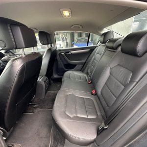 VOLKSWAGEN PASSAT 3C/MK6 B7 09/2010-05/2015 LEFT REAR 2ND SEAT LEATHER BLACK