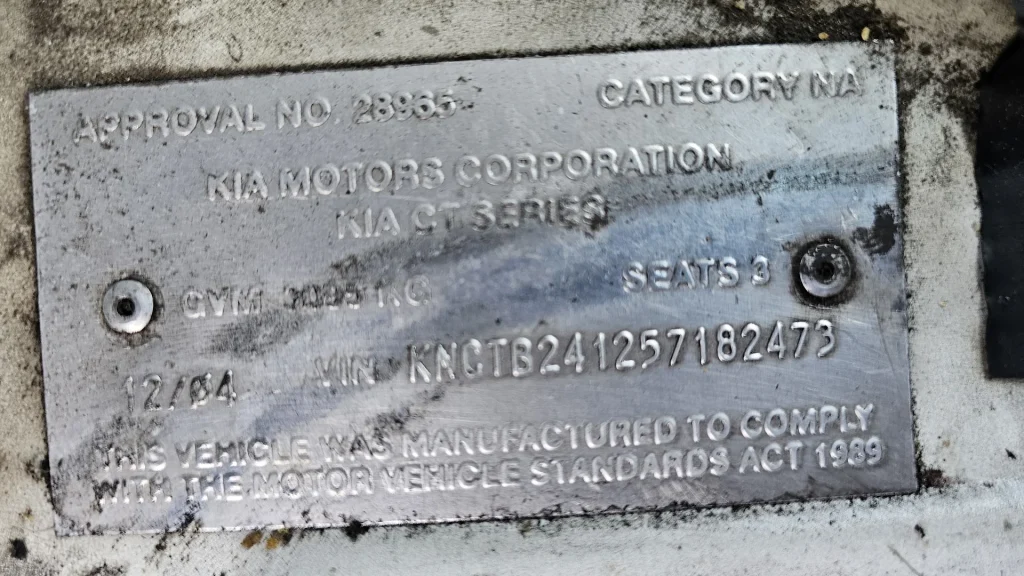 KIA Pregio 2004 White Manual Diesel