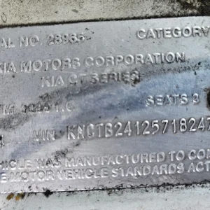 KIA Pregio 2004 White Manual Diesel