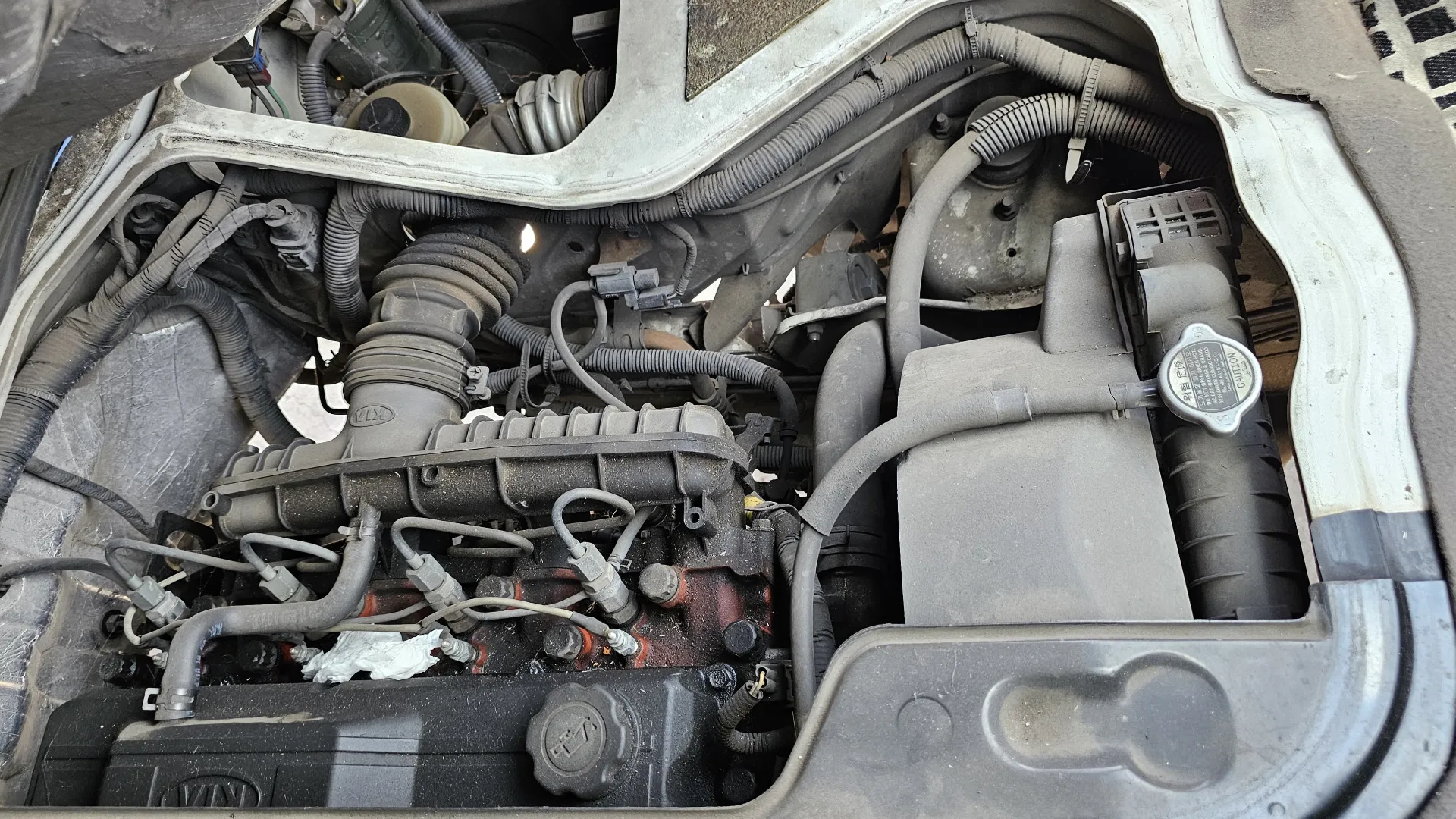 KIA Pregio 2004 White Manual Diesel