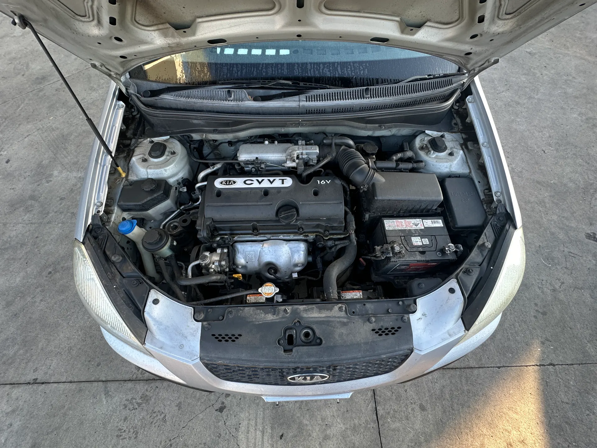 Kia Rio 2008 Silver Auto Petrol
