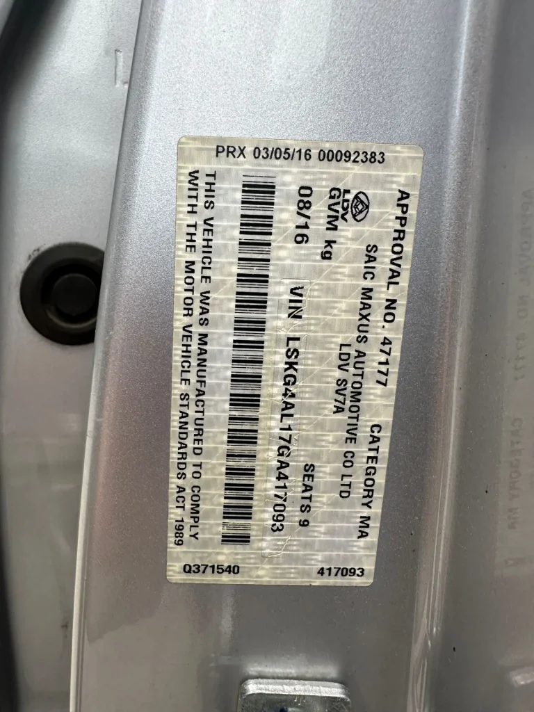 LDV G10 2016 Silver Auto Petrol