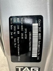 LDV G10 2016 Silver Auto Petrol
