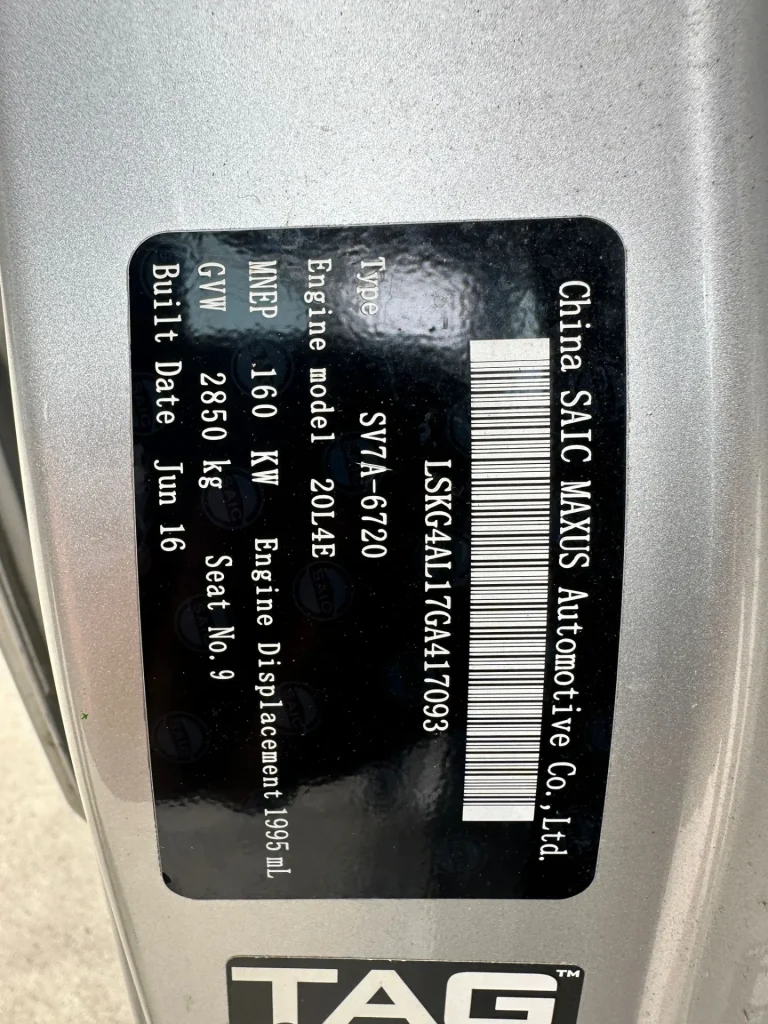 LDV G10 2016 Silver Auto Petrol