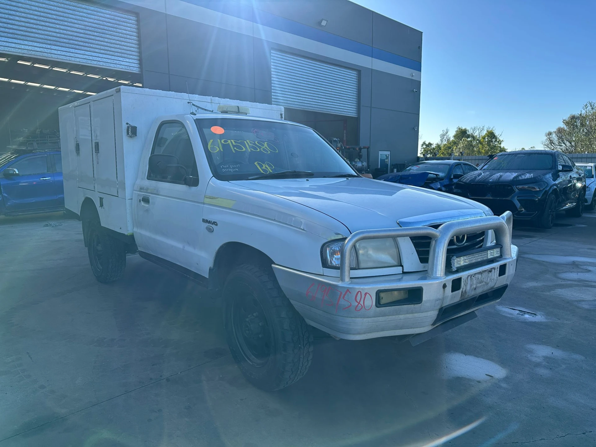 Mazda Bravo 2005 White Manual Diesel