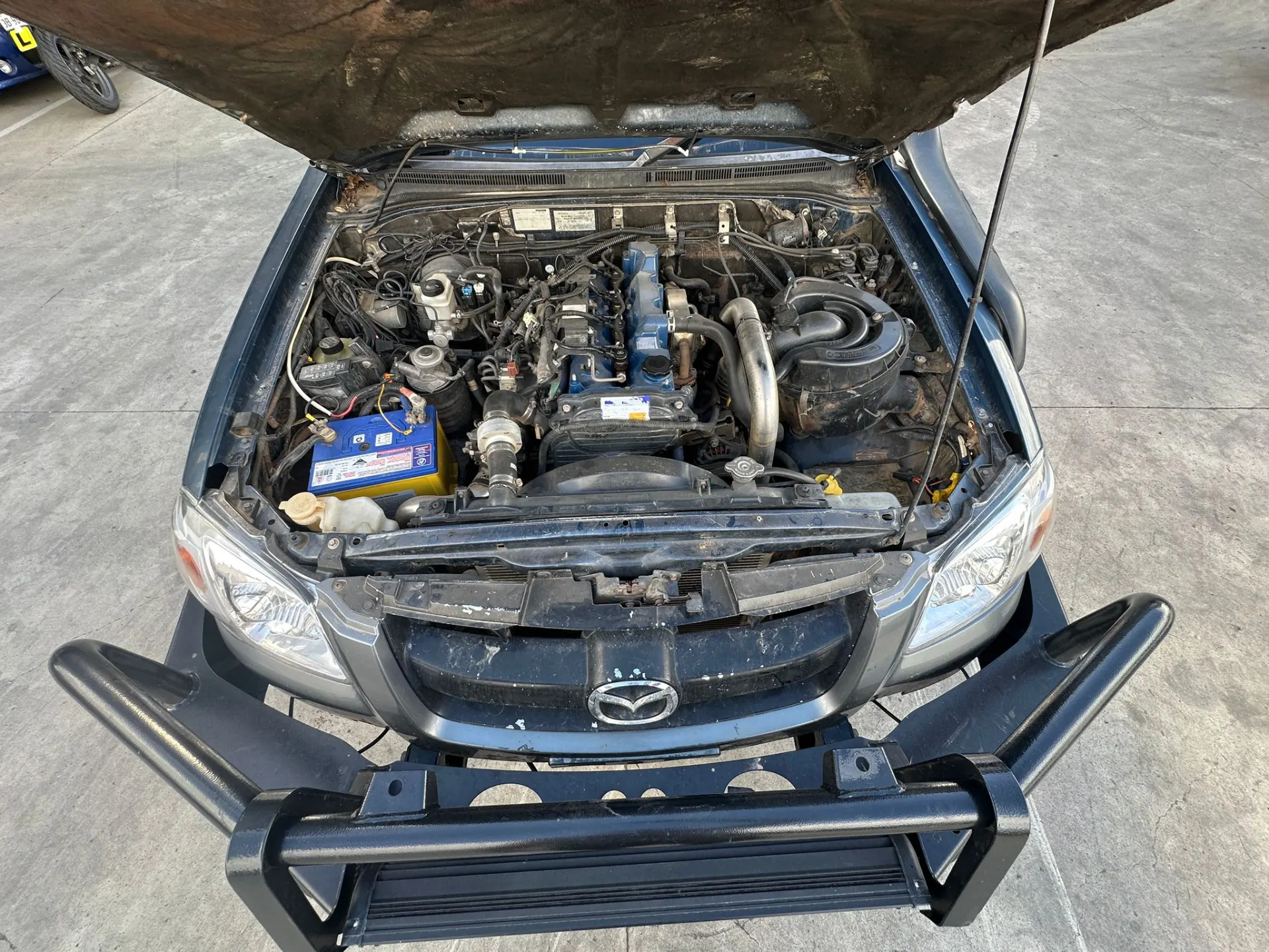 Mazda Bt50 2007 Blue Manual Diesel