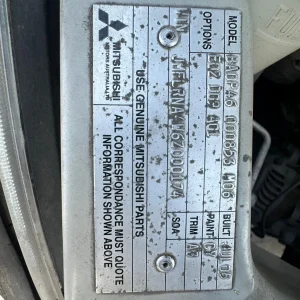 Mitsubishi Grandis 2005 Silver Auto Petrol
