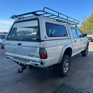 Mitsubishi Triton 2002 White Manual Petrol