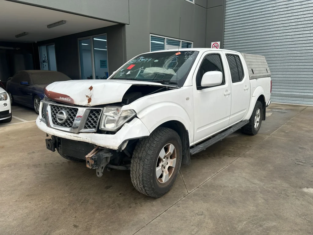 Nissan Navara 2009 White Auto Diesel
