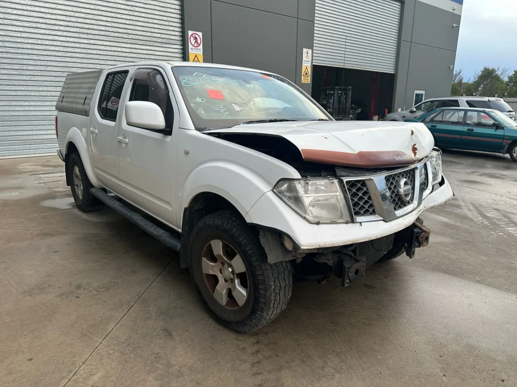 Nissan Navara 2009 White Auto Diesel