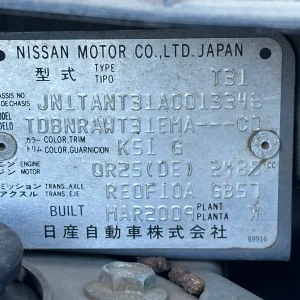 Nissan Xtrail 2009 Grey Auto Petrol