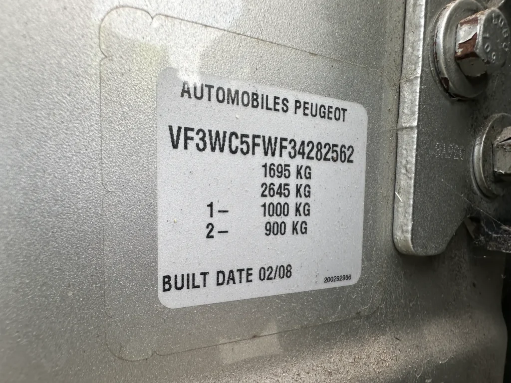 Peugeot 207 2008 Grey Auto Petrol