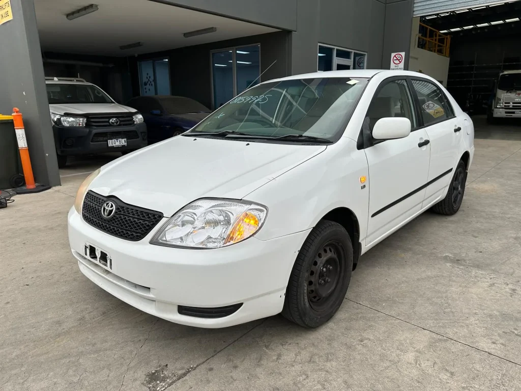 Toyota Corolla 2002 White Auto Petrol