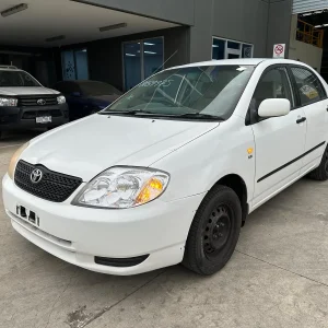 Toyota Corolla 2002 White Auto Petrol