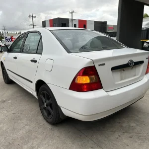 Toyota Corolla 2002 White Auto Petrol