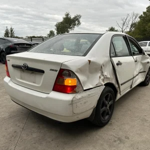 Toyota Corolla 2002 White Auto Petrol
