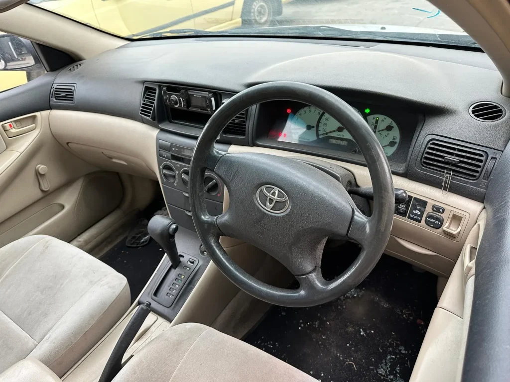 Toyota Corolla 2002 White Auto Petrol