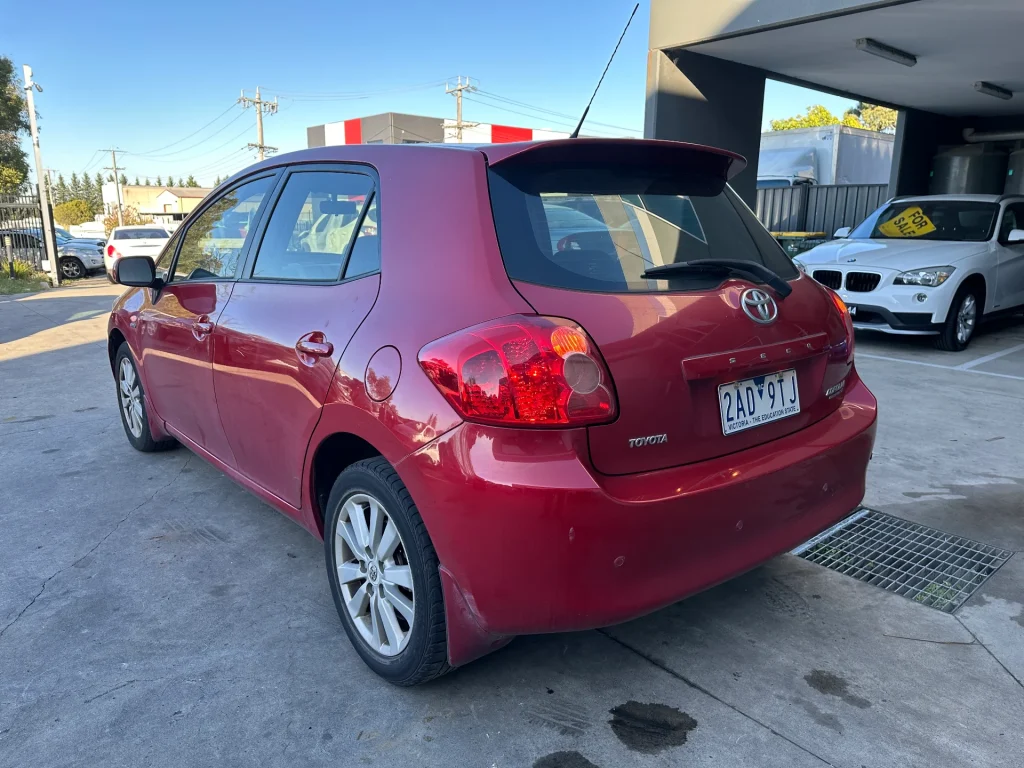 Toyota Corolla 2009 Red Auto Petrol