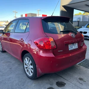 Toyota Corolla 2009 Red Auto Petrol