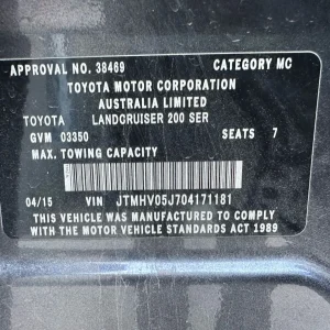 Toyota Land Cruiser 2015 Grey Auto Diesel